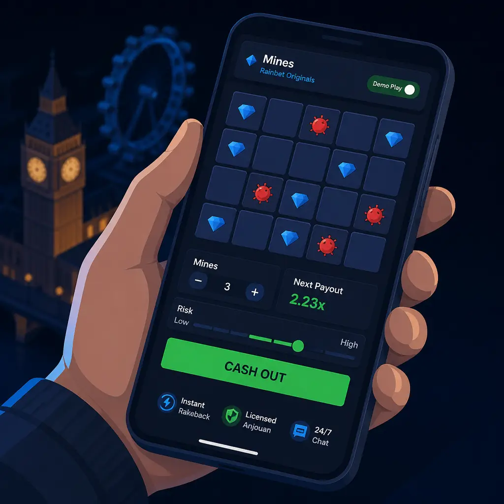 Rainbet Mines – United Kingdom Guide visual guide for Rainbet